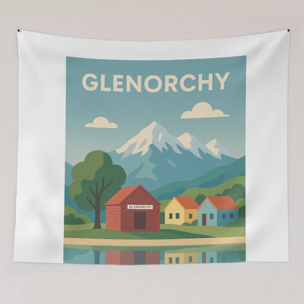 Item preview, Glenorchy Reflected in Lake Wakatipu designed and sold by Aryabek.