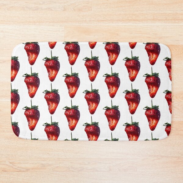 Item preview, Half Eaten Strawberry designed and sold by PIXEL POP DESIGNS - Beyond the Norm!.