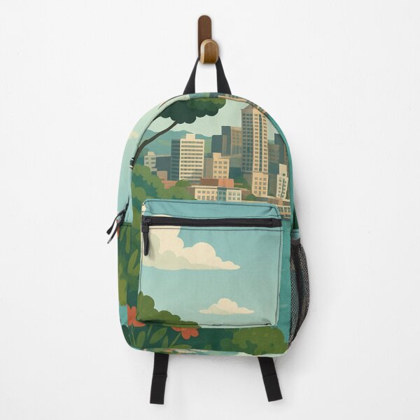 Item preview, Auckland Cityscape with Sky Tower and Sailboats designed and sold by Aryabek.