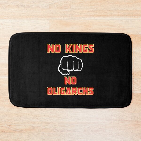 Item preview, no kings no oligarchs designed and sold by TEEJAMBOREE.