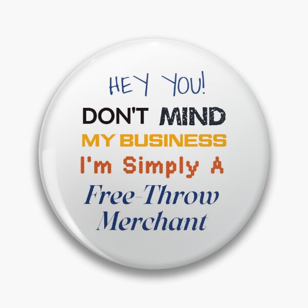 Item preview, Free Throw Merchant Business - 2 designed and sold by Younes Ettali.