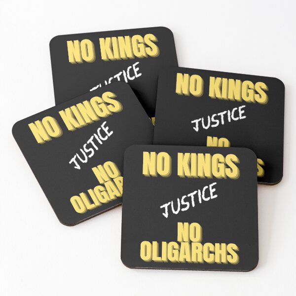 Item preview, no kings no oligarchs designed and sold by TEEJAMBOREE.