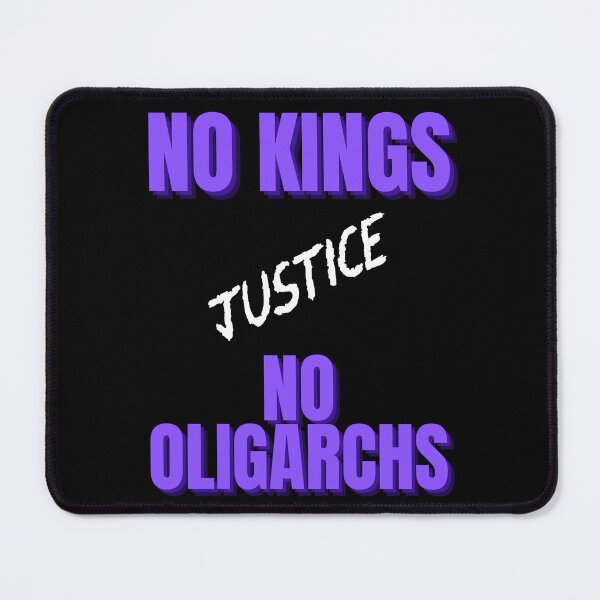 Item preview, no kings no oligarchs designed and sold by TEEJAMBOREE.