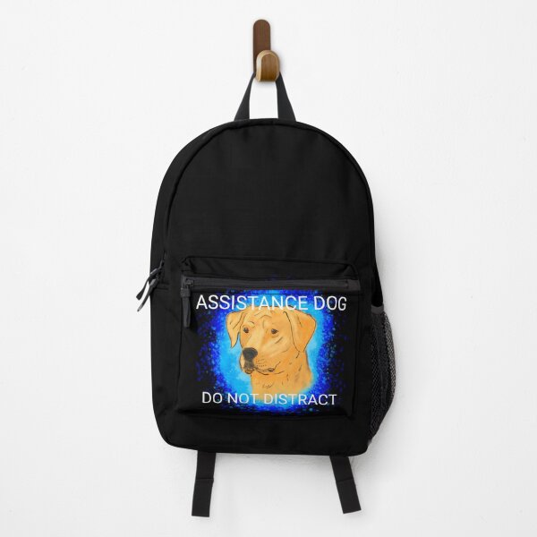 Item preview, ASSISTANCE DOG gold/blue designed and sold by DawnCatcher20.