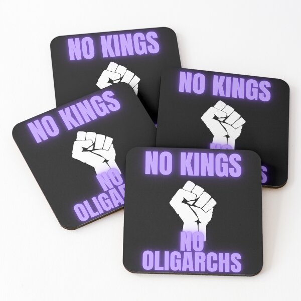 Item preview, no kings no oligarchs designed and sold by TEEJAMBOREE.