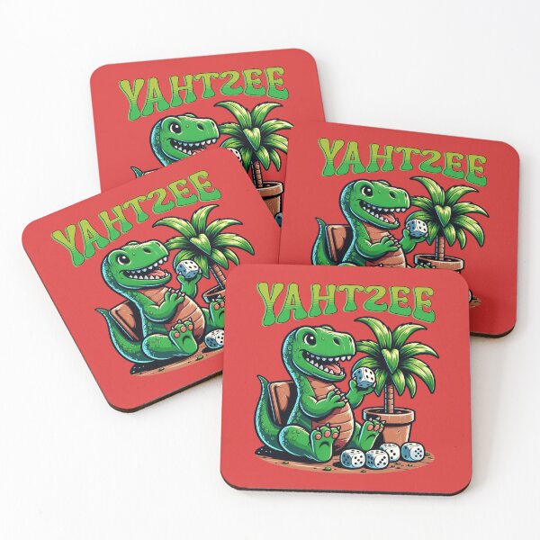 Item preview, Yahtzee T Rex designed and sold by BritishDelights.