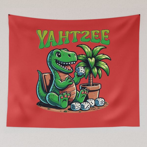Item preview, Yahtzee T Rex designed and sold by BritishDelights.