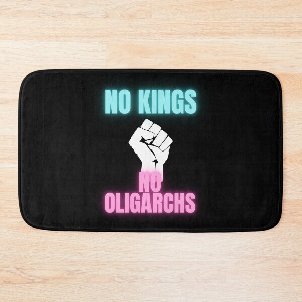 Item preview, no kings no oligarchs designed and sold by TEEJAMBOREE.