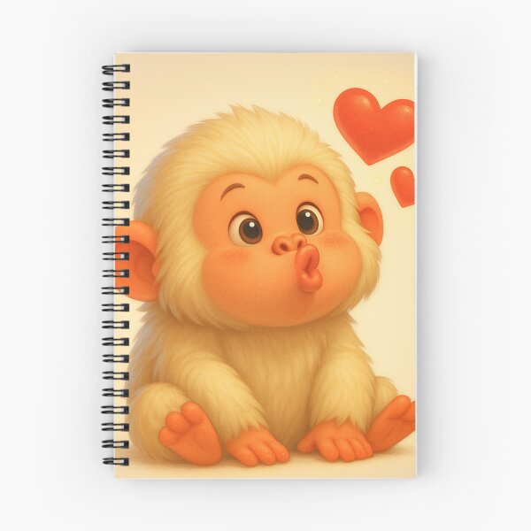 Item preview, Monkey Kiss designed and sold by cottoncode.