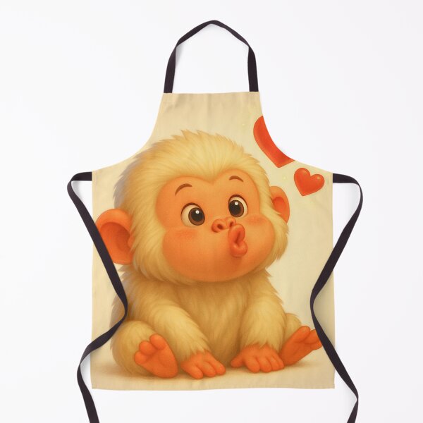 Item preview, Monkey Kiss designed and sold by cottoncode.