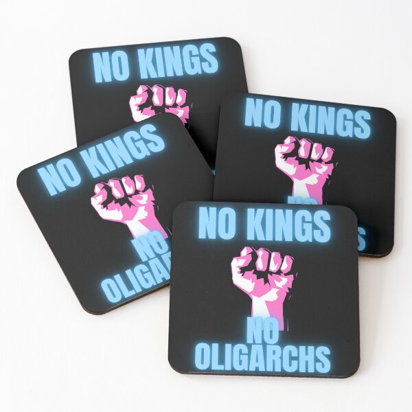 Item preview, no kings no oligarchs designed and sold by TEEJAMBOREE.