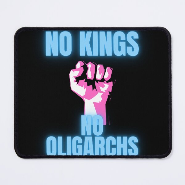 Item preview, no kings no oligarchs designed and sold by TEEJAMBOREE.