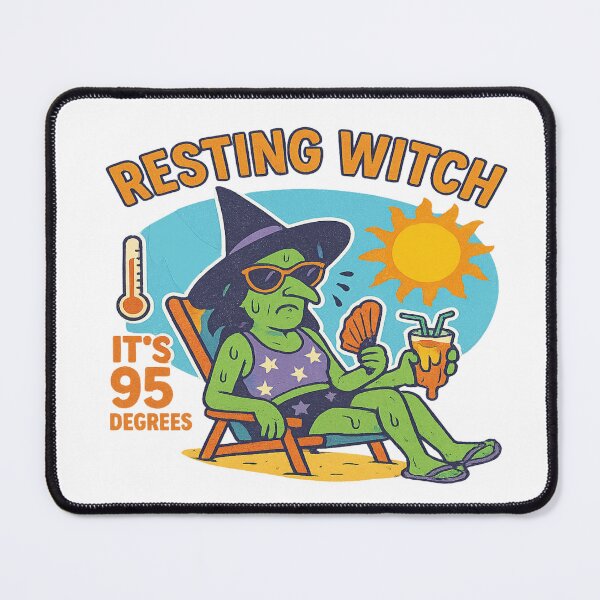 Item preview, Resting Witch Face – Summerween Heatwave designed and sold by Rajasekar.