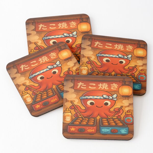 Item preview, Takoyaki Master Tako designed and sold by cottoncode.