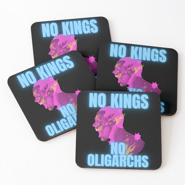 Item preview, no kings no oligarchs designed and sold by TEEJAMBOREE.