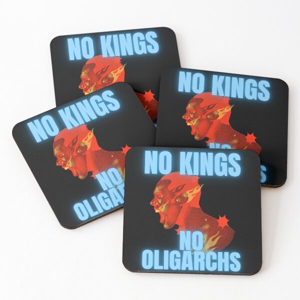 Item preview, no kings no oligarchs designed and sold by TEEJAMBOREE.