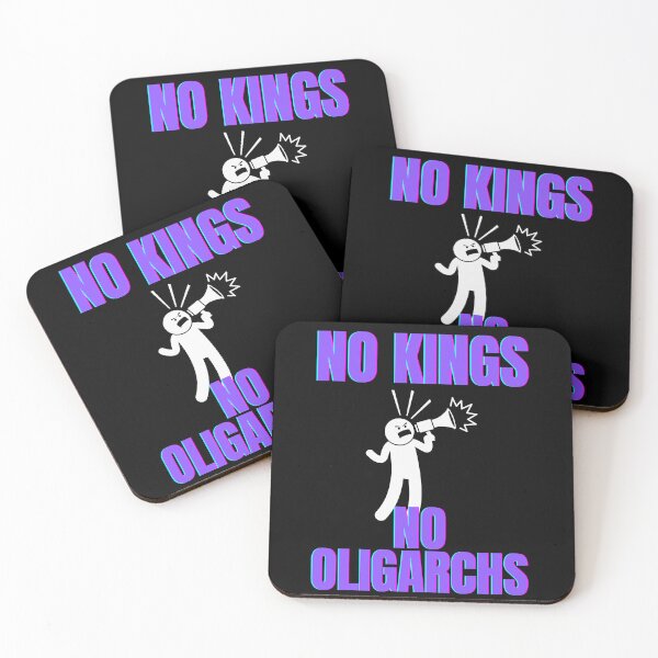 Item preview, no kings no oligarchs designed and sold by TEEJAMBOREE.