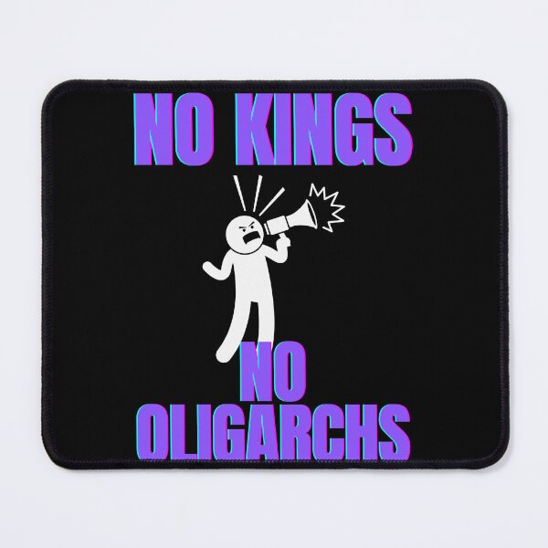 Item preview, no kings no oligarchs designed and sold by TEEJAMBOREE.
