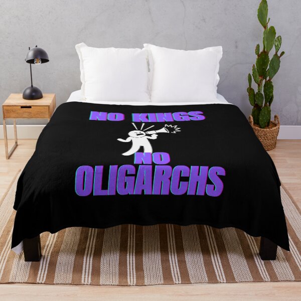 Item preview, no kings no oligarchs designed and sold by TEEJAMBOREE.