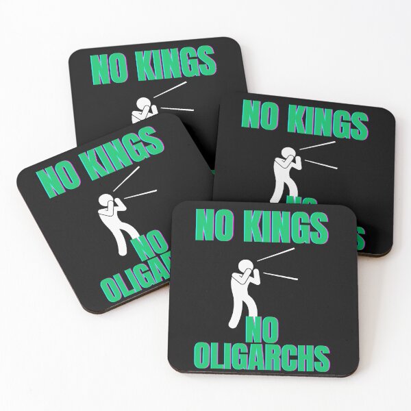 Item preview, no kings no oligarchs designed and sold by TEEJAMBOREE.