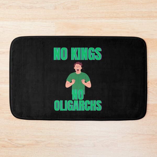 Item preview, no kings no oligarchs designed and sold by TEEJAMBOREE.