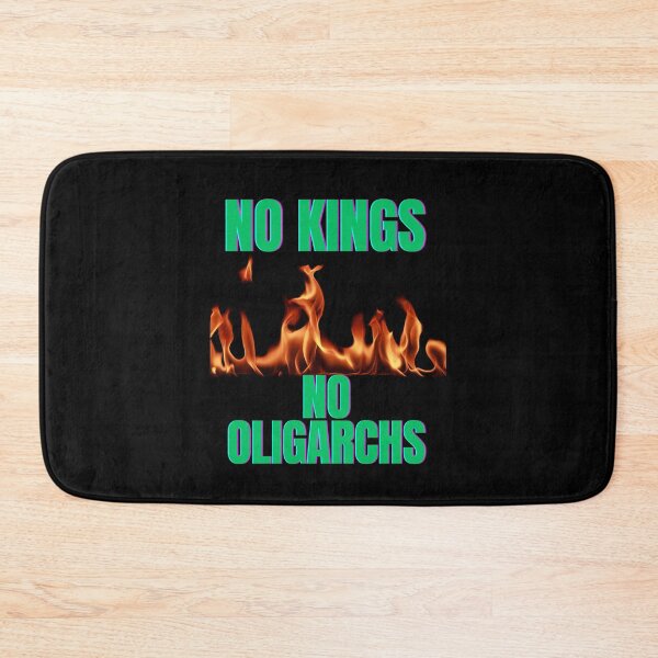 Item preview, no kings no oligarchs designed and sold by TEEJAMBOREE.