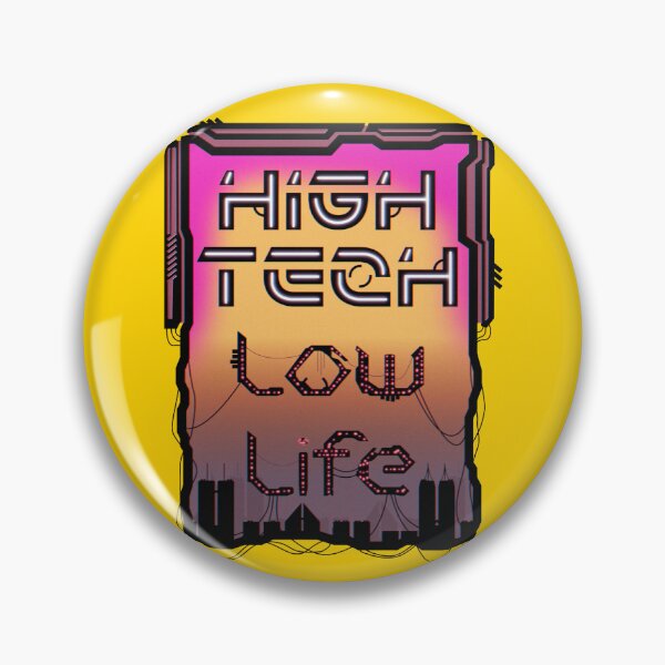 Item preview, High-Tech Low-Life designed and sold by Neon-Bazaar.