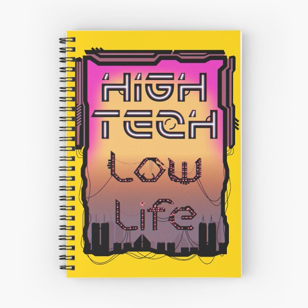 Item preview, High-Tech Low-Life designed and sold by Neon-Bazaar.