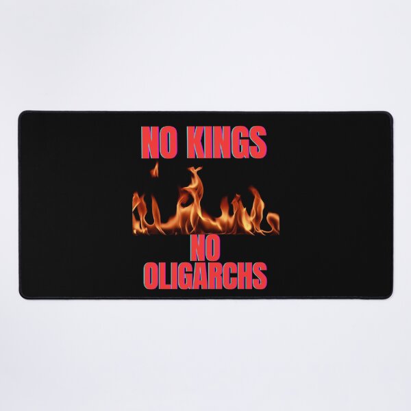 Item preview, no kings no oligarchs designed and sold by TEEJAMBOREE.