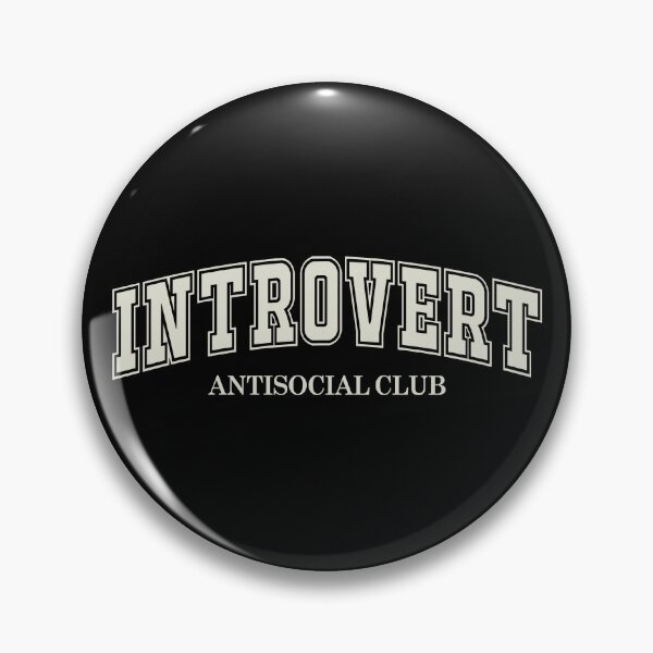 Item preview, Introvert Antisocial Club designed and sold by Crossroads-Art.