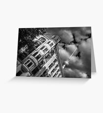 Berlin TV Tower (Black & White) Greeting Card