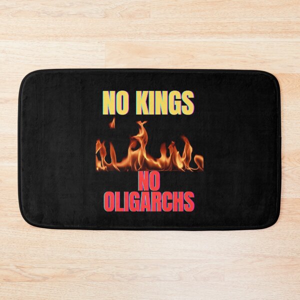 Item preview, no kings no oligarchs designed and sold by TEEJAMBOREE.