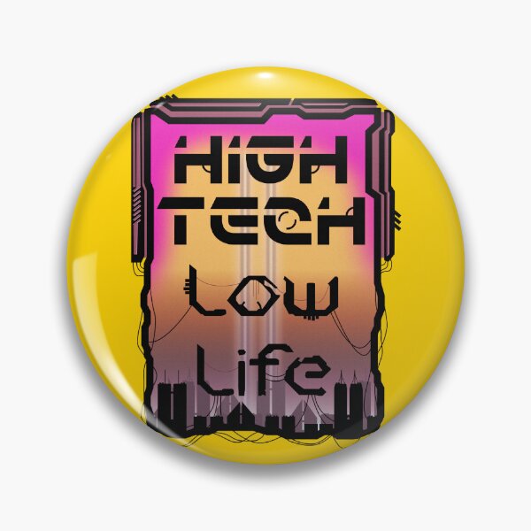 Item preview, High-Tech Low-Life Alternative designed and sold by Neon-Bazaar.