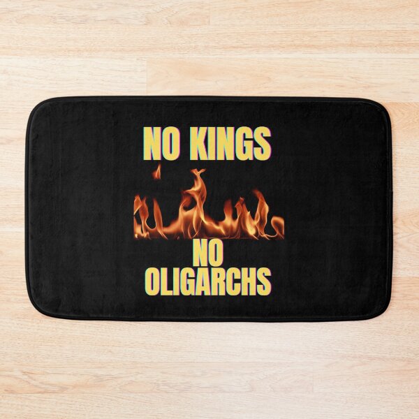 Item preview, no kings no oligarchs designed and sold by TEEJAMBOREE.