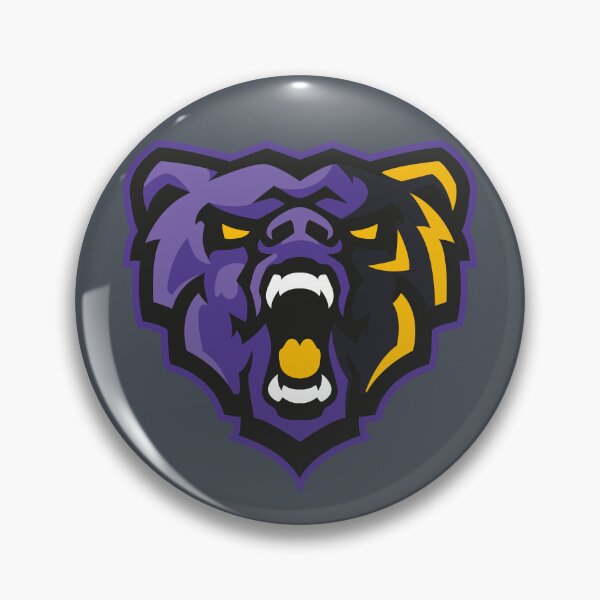 Item preview, Angry violet bear designed and sold by MerlinWear.
