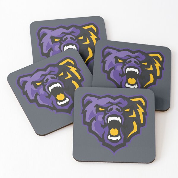 Item preview, Angry violet bear designed and sold by MerlinWear.