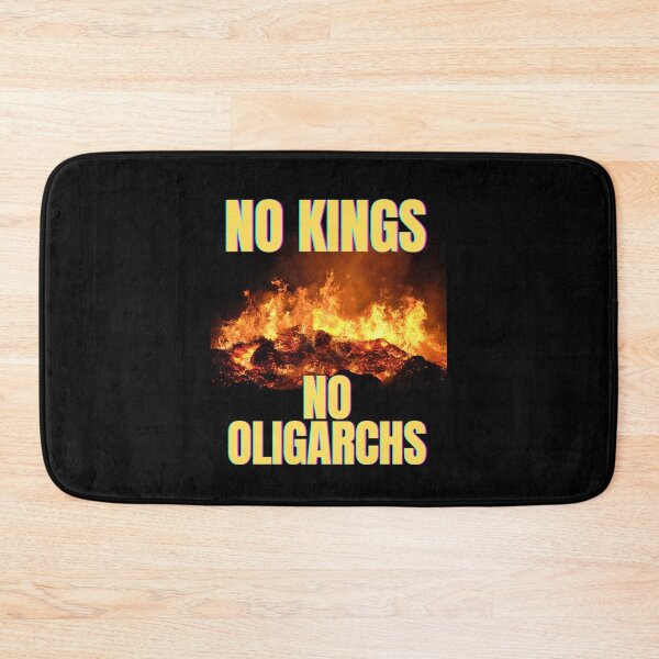 Item preview, no kings no oligarchs designed and sold by TEEJAMBOREE.