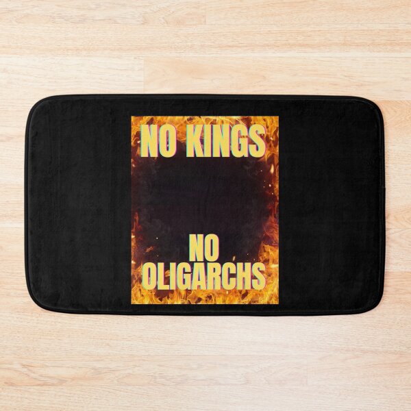 Item preview, no kings no oligarchs designed and sold by TEEJAMBOREE.