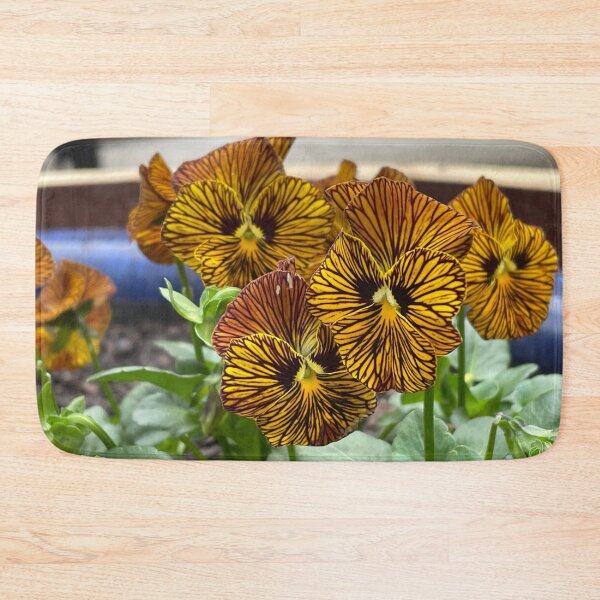Item preview, Dark striped pansies designed and sold by greentiger1.