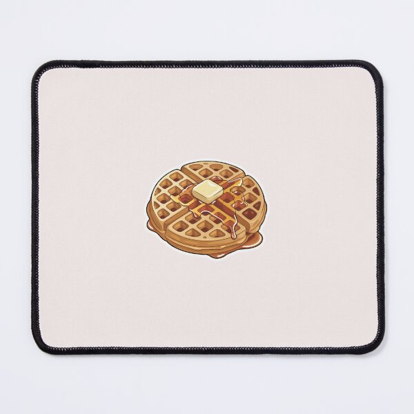 Item preview, Waffle with Butter and Syrup designed and sold by MyDigitalStickerbook.