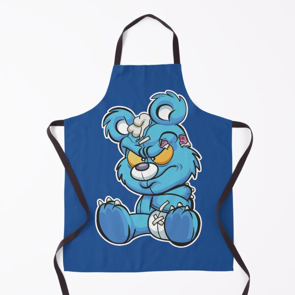 Item preview, Angry blue teddy bear designed and sold by MerlinWear.