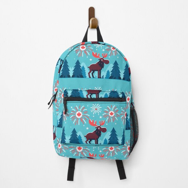 Item preview, Canada Day Moose With Fireworks designed and sold by Ghost on Toast.
