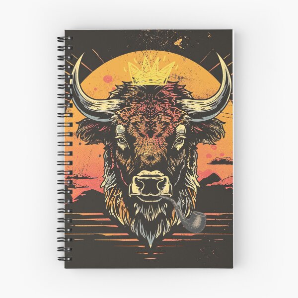 Item preview, Buffalo King Sunset designed and sold by TeesAndSass.