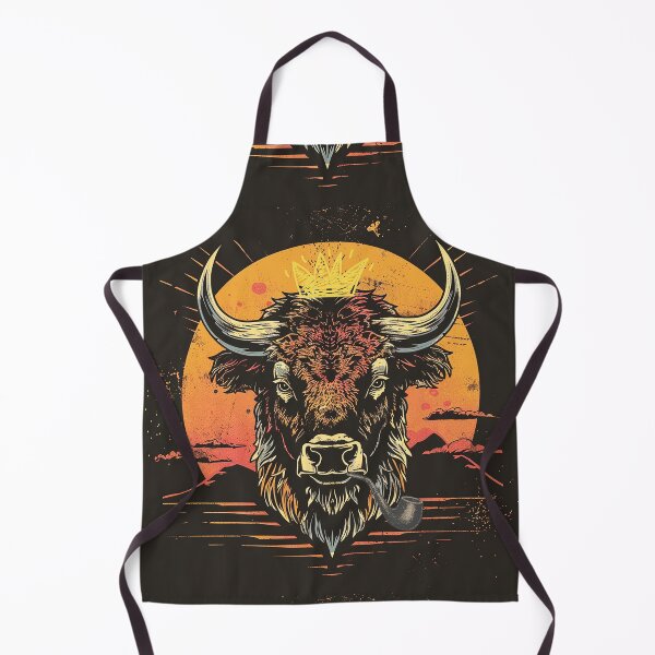 Item preview, Buffalo King Sunset designed and sold by TeesAndSass.