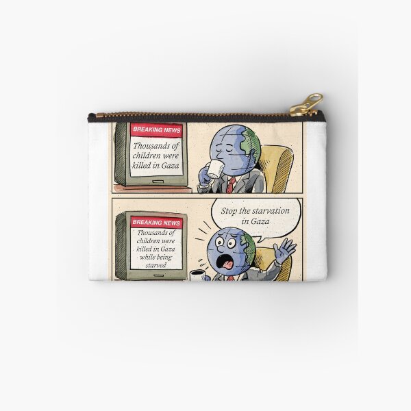 Item preview, Breaking news, Starvation  designed and sold by Ahmad Qaddura.