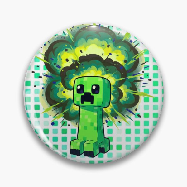 Item preview, Creeper Goes Boom designed and sold by LyssasMindArt.