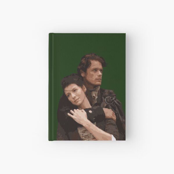 Aperçu de l'œuvre Claire et Jamie d'Outlander créée et vendue par designsbykateco.