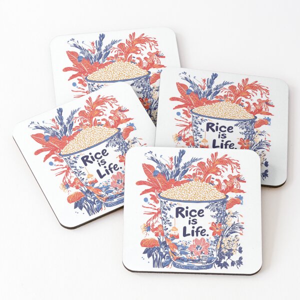 Item preview, Rice is Life – Whimsical Bowl of Joy v2 designed and sold by Bap Sajin.