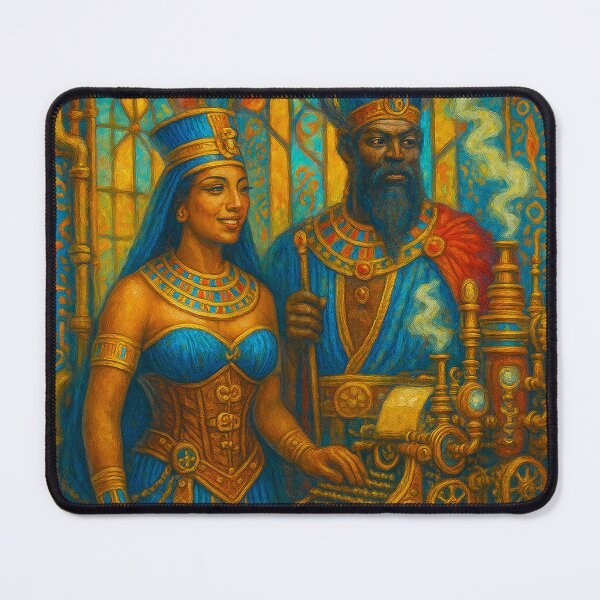Item preview, Amon and Amonet: Sacred Vapor in the Temple designed and sold by VidyoeDesigns67.