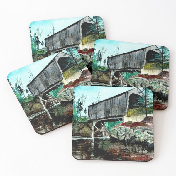 Item preview, Covered Bridge - Flume Ridge's River #7  designed and sold by Dureall Ramsdell.